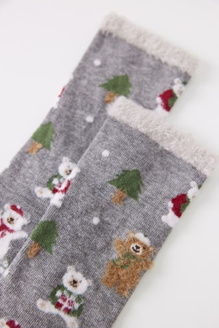 Calze - Grigio scuro melange