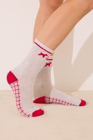 3 paia di calze - Bianco