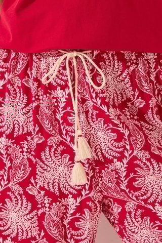 Pantaloni - Rosso e bianco