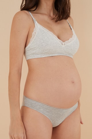 3 slip - Grigio e cobalto