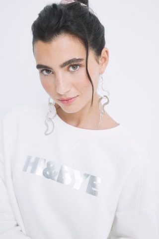 Felpa in pile - Avorio