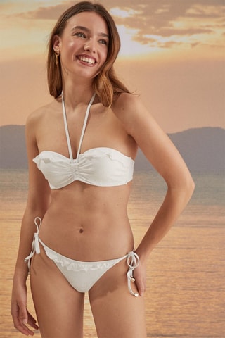 Slip bikini - Bianco