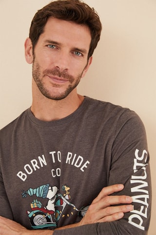 Pigiama Snoopy - Grigio