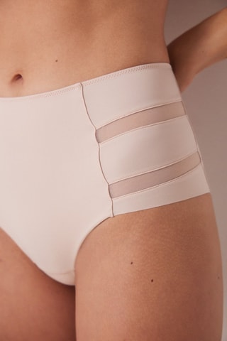 Hipster hoge taille - Poederroze