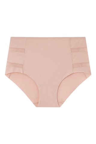 Hipster hoge taille - Poederroze