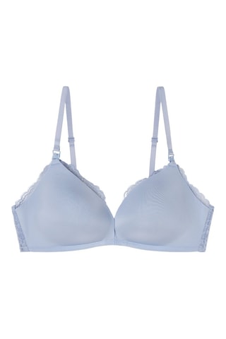 Reggiseno premaman - Celeste