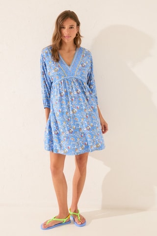 Camicia da notte - Celeste