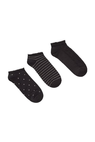 3 paia di calzini - Nero
