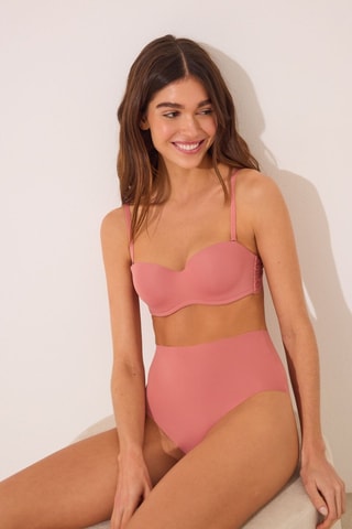 Slip a vita alta - Rosa