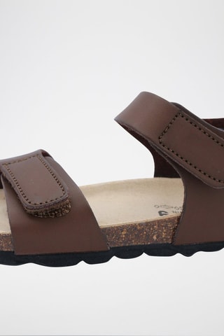 Sandali Rosso - Marrone scuro