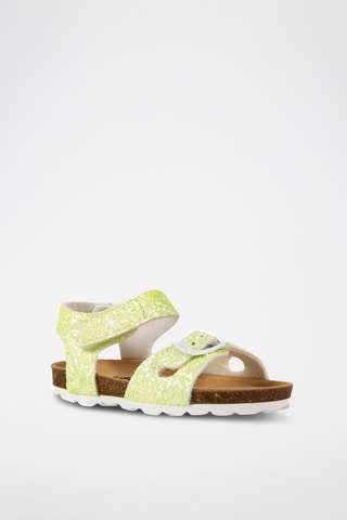 Sandali Rosso - Giallo melange