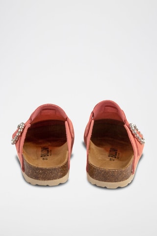 Sabot in pelle scamosciata - Rosa