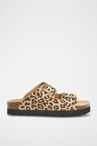 Sandali platform - Marrone