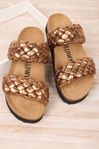 Sandali platform - Marrone