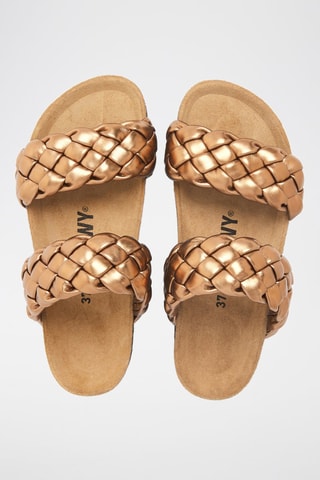 Sandali platform - Marrone