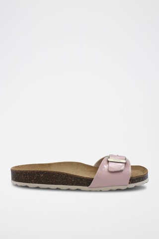 Mules envernizados Rosso Rosa