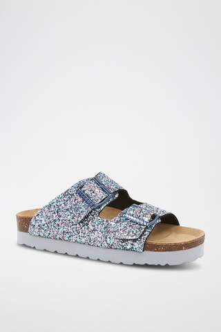 Sandali platform - Blu