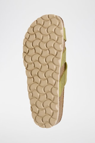 Ciabatte in pelle - Verde