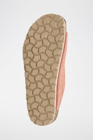 Ciabatte in pelle - Salmone