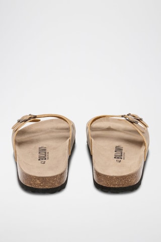 Ciabatte in pelle - Beige