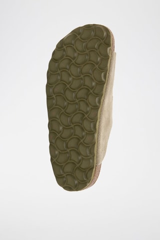 Ciabatte in pelle - Kaki