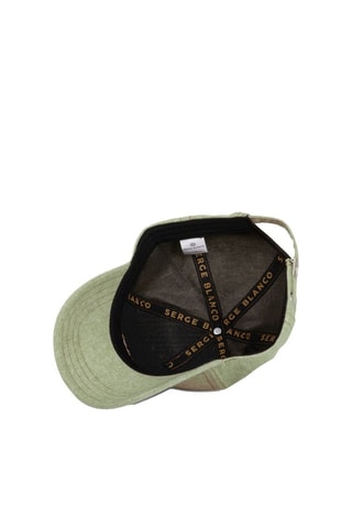 Cappellino in jeans - Verde - Serge Blanco