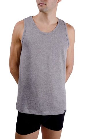 Canotta pigiama - Grigio melange - Pierre Cardin