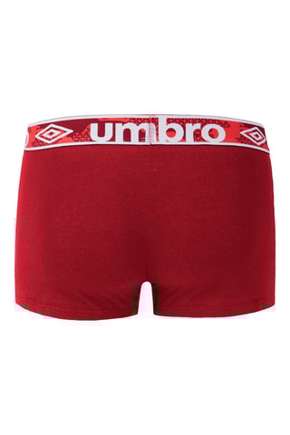 5 parigamba - Nero, rosso e grigio - Umbro