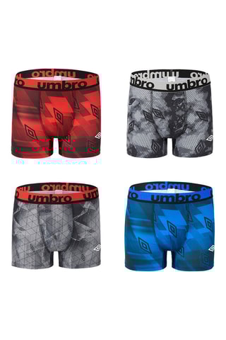 4 parigamba Umbro - Grigio e rosso