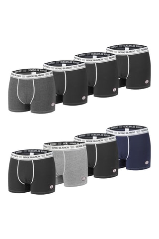 8 parigamba - Nero e navy - Serge Blanco