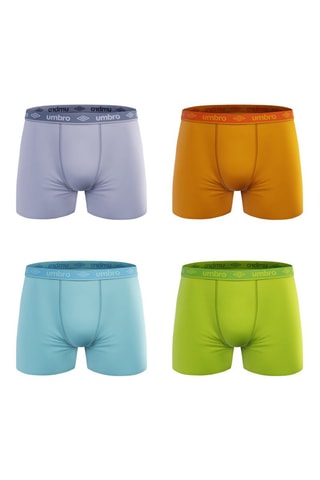 4 parigamba Colors - Verde, blu, arancione e viola - Umbro