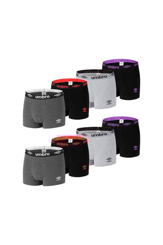 8 parigamba - Grigio melange e nero - Umbro