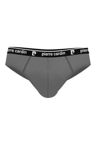 4 slip - Nero, navy e grigio - Pierre Cardin