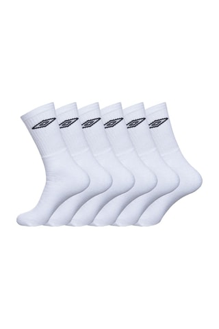 6 paia di calze - Bianco - Umbro