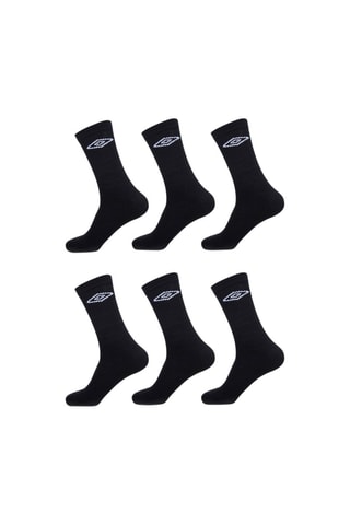 6 paia di calze - Nero - Umbro
