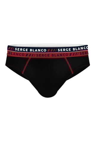 4 slip - Verde e nero - Serge Blanco