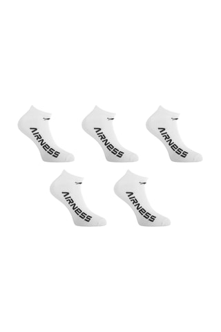 5 paia di calze Airness - Bianco