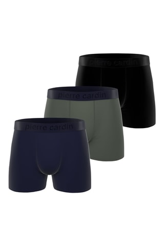 3 parigamba Pierre Cardin - Navy, kaki e nero