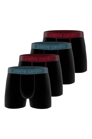 4 parigamba Pierre Cardin - Nero, bordeaux e grigio