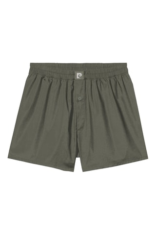 3 boxer Pierre Cardin - Nero, blu e kaki