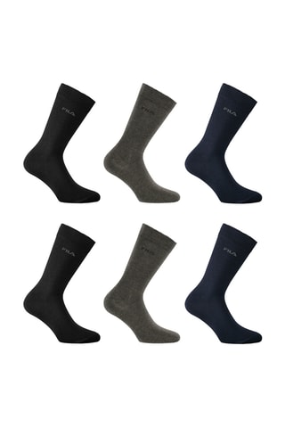 6 paia di calze Fila - Nero