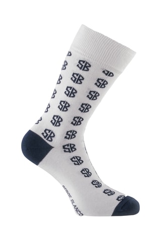 6 paia di calze Serge Blanco - Blu