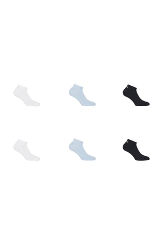 6 paia di calzini Fila - Bianco, nero e blu