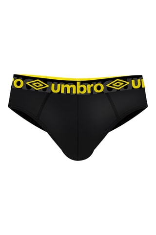 3 slip Umbro - Nero, rosso e giallo