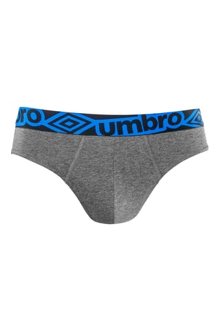 3 slip Umbro - Grigio, blu e nero