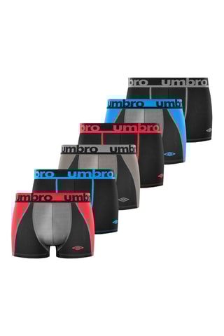 6 parigamba Umbro - Nero e grigio