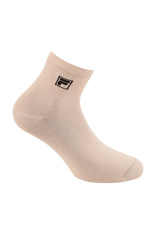 6 paia di calze Fila - Ecrù, beige e marrone