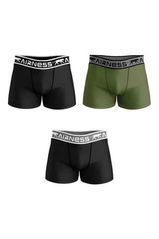 3 parigamba Airness - Nero e verde