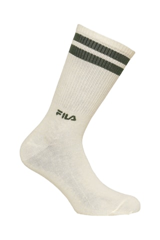 6 paia di calze Fila - Marrone, nero e bianco