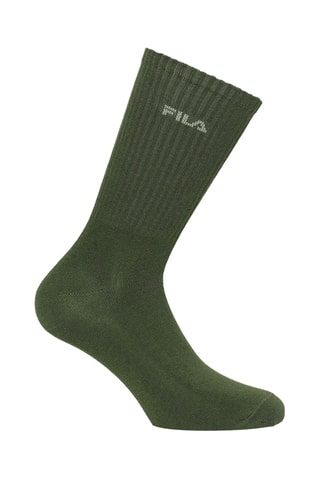 6 paia di calze Fila - Kaki, beige e nero